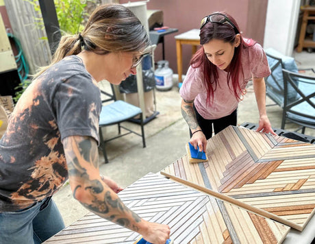 Rubio Monocoat and Festool Host First All-Women's Build-Off