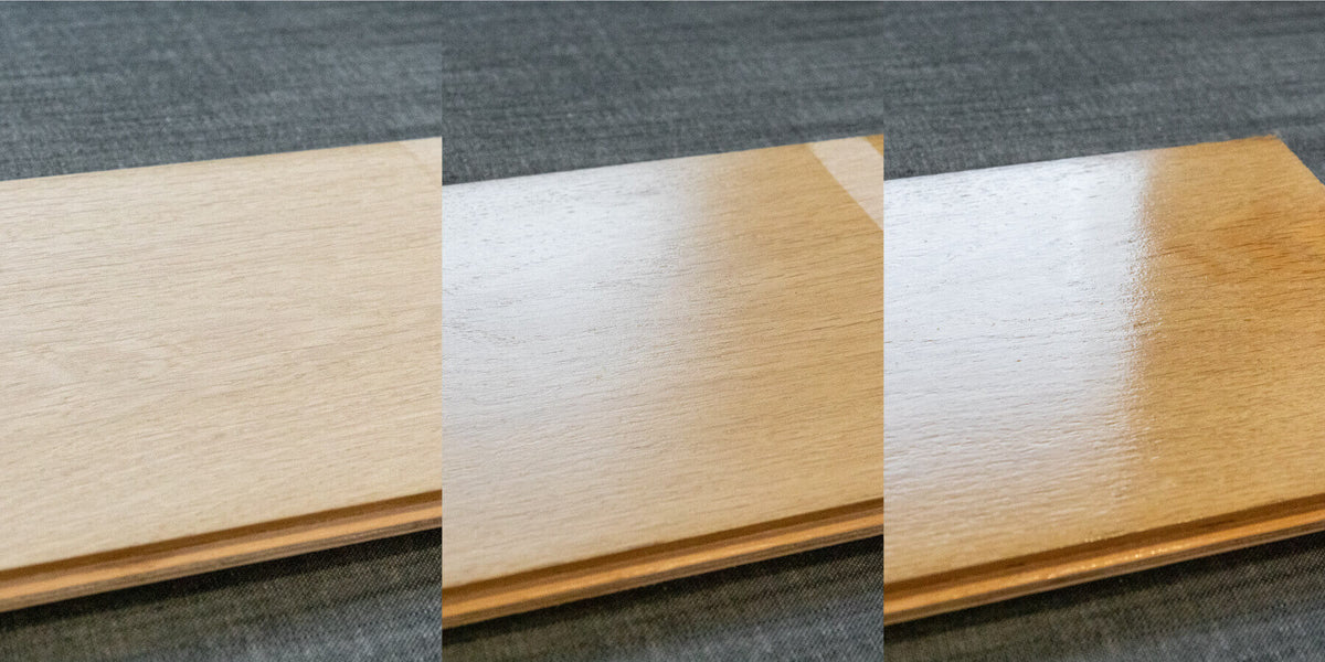 Wood finish sheens Rubio Monocoat