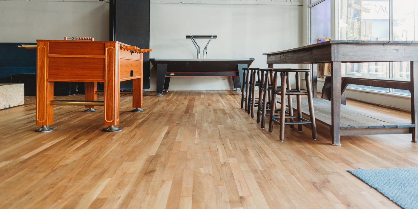 The Upper Room Coffee | Faith Hardwood Flooring