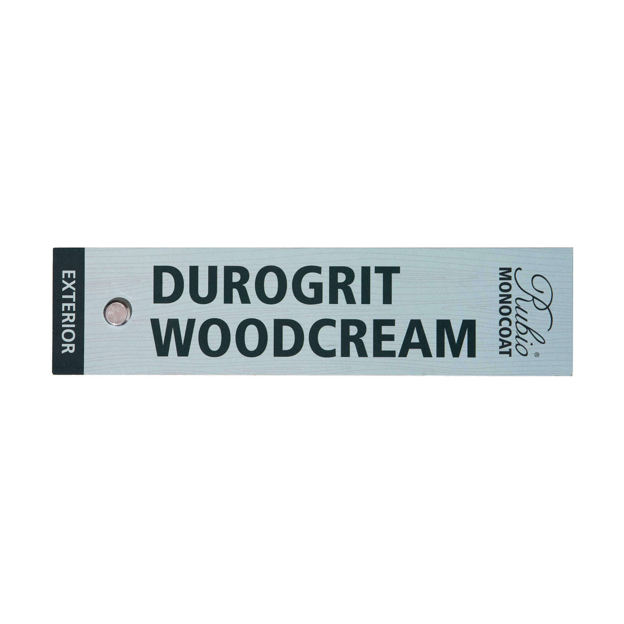 Front of the Rubio Monocoat DuroGrit and WoodCream Paper Fan Deck