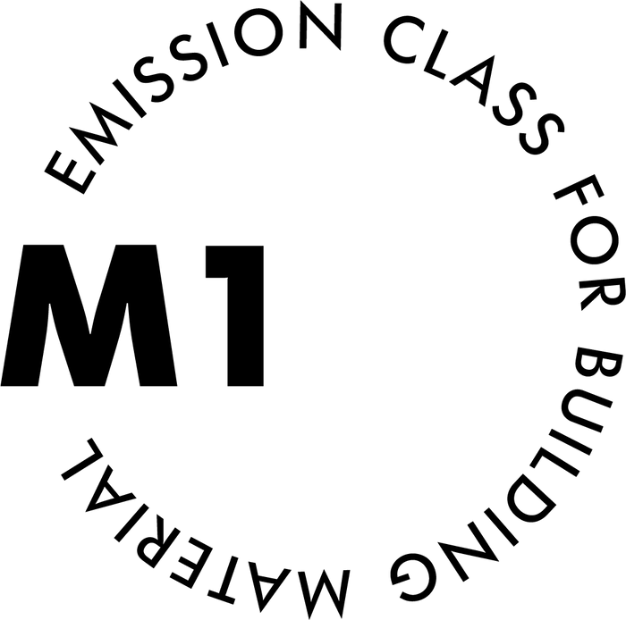M1 emissions class for building materials certification icon