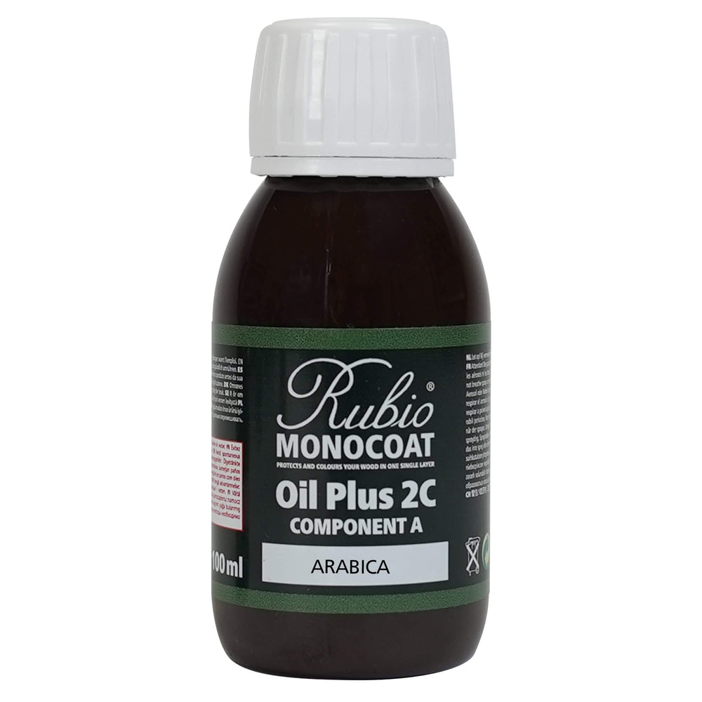 Rubio Monocoat Oil Plus 2C 100 Milliliter Arabica
