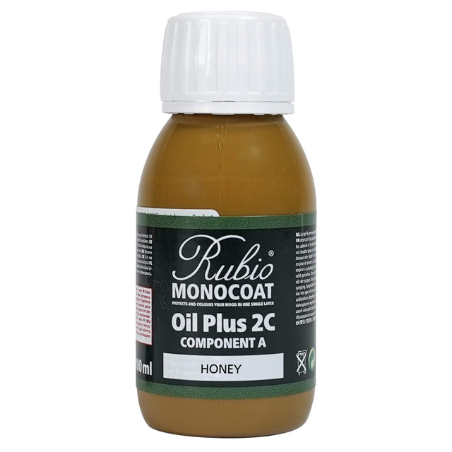 Rubio Monocoat Oil Plus 2C 100 Milliliter Honey
