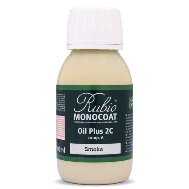 Rubio Monocoat Oil Plus 2C 100 Milliliter Smoke