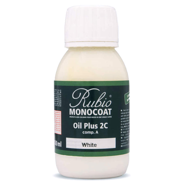 Rubio Monocoat Oil Plus 2C 100 Milliliter White