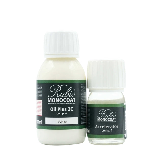 Rubio Monocoat Oil Plus 2C 130 Milliliter White