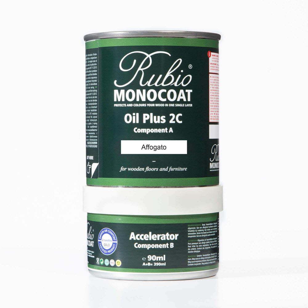 Rubio Monocoat Oil Plus 2C 390 Milliliter Affogato
