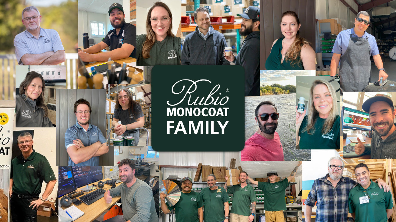 Rubio Monocoat staff collage
