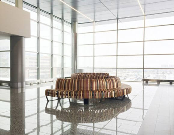 Wooden bench finished with Rubio Monocoat.