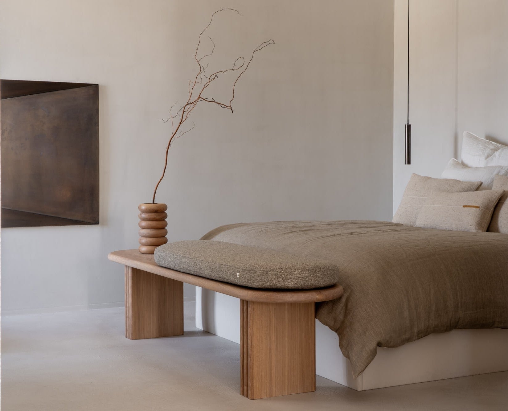 Project inspiration for handcrafted oak furniture finished with Rubio Monocoat Oil Plus 2C hardwax oil wood stain and finish for interior wood furniture, cabinetry, flooring and more.