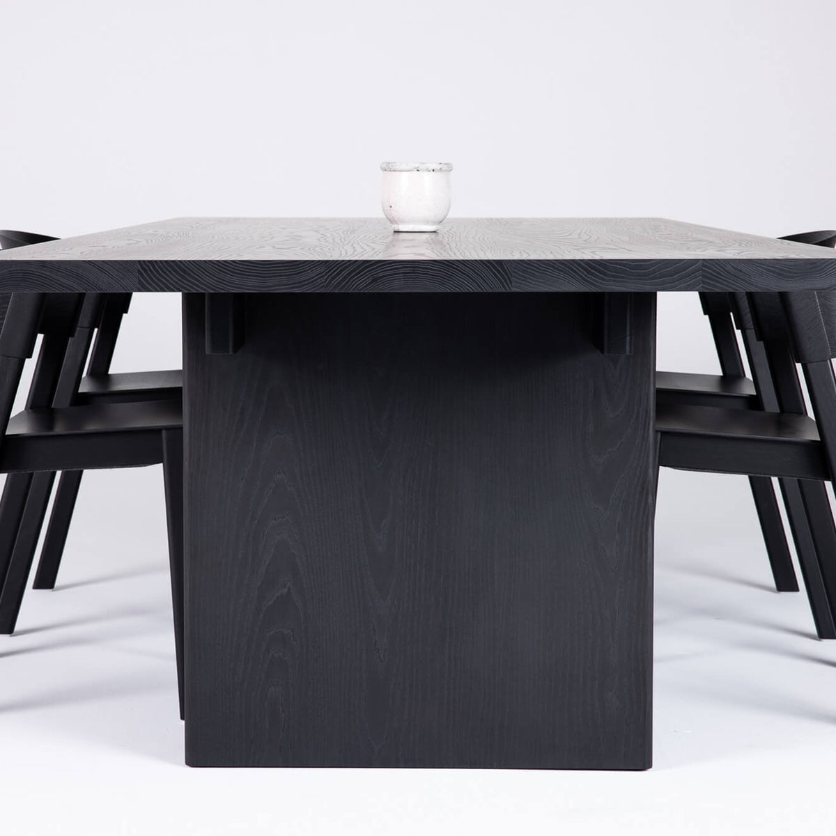 Black Stained Ash Dining Table – Rubio Monocoat USA