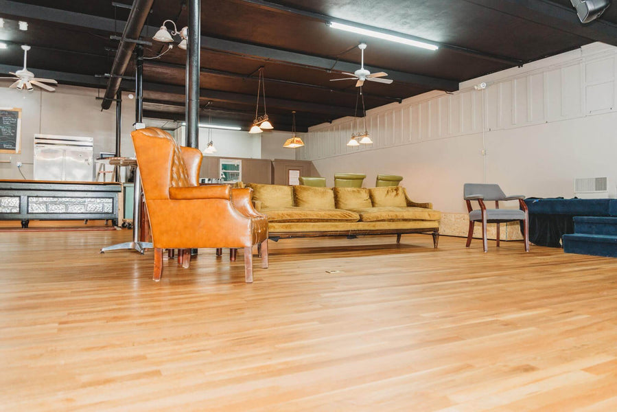 Hickory floors refinished using Rubio Monocoat hardwax oil wood floor finish.