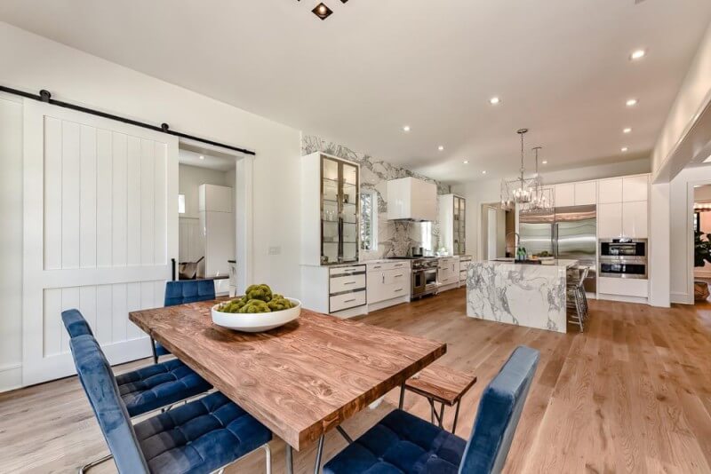 Beautiful wood flooring finished with Rubio Monocoat.