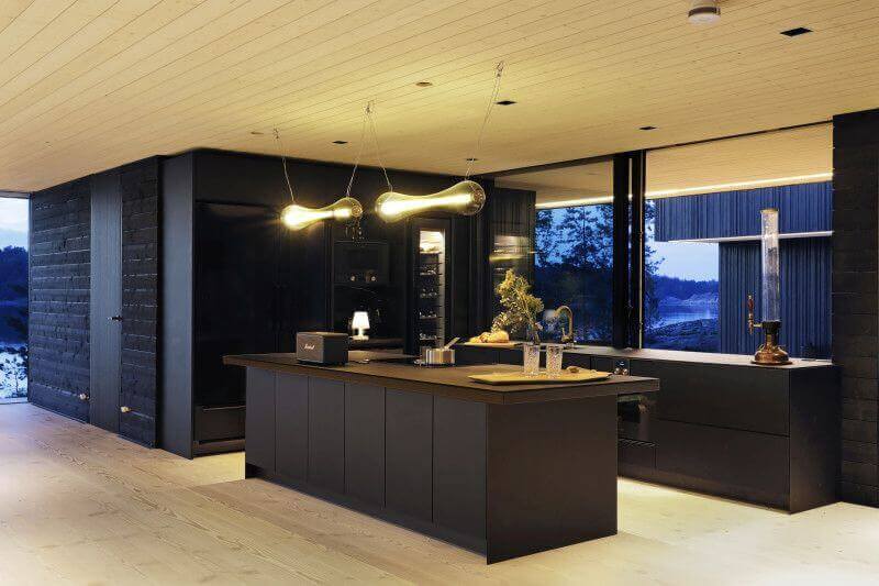 Wood in kitchen finished with Rubio Monocoat.