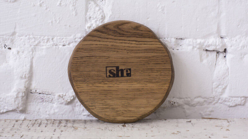 A simple serving platter from the brand, She.