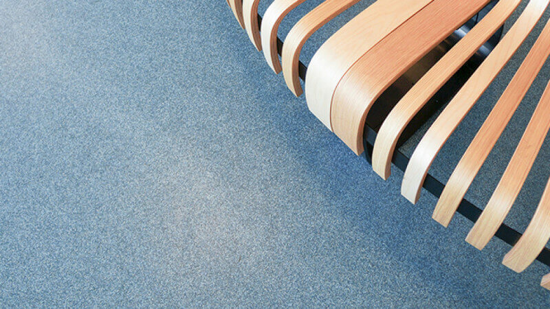 Natural looking wooden bench finished with Rubio Monocoat.