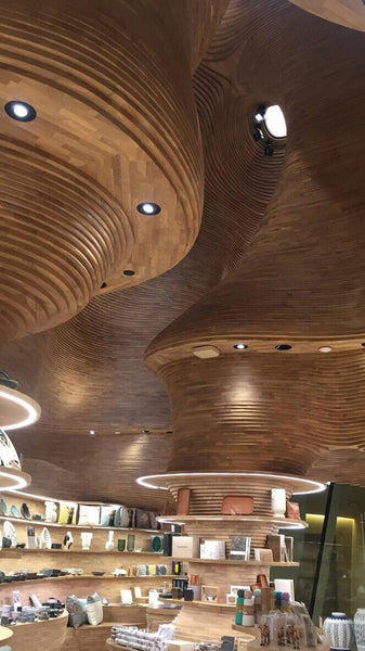A gift shop in the Qatar Natural Museum.
