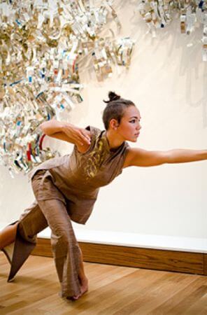 Living exhibit at museum that features oak flooring finished with Rubio Monocoat.