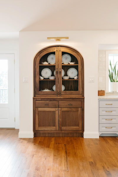 Built-in Walnut Hutch – Rubio Monocoat USA