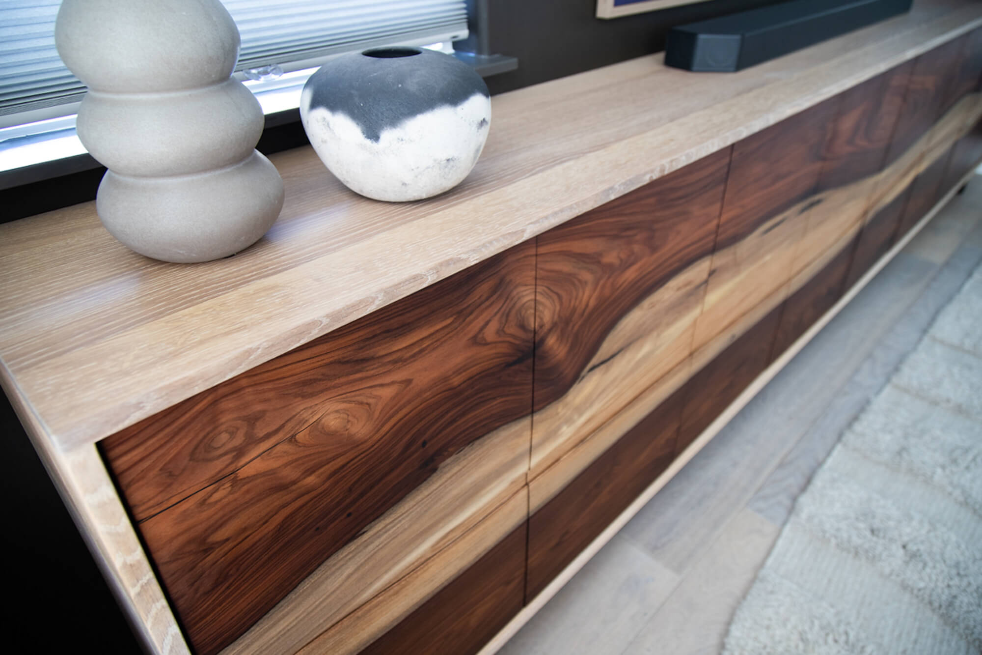 Live Edge Record Console – Rubio Monocoat USA