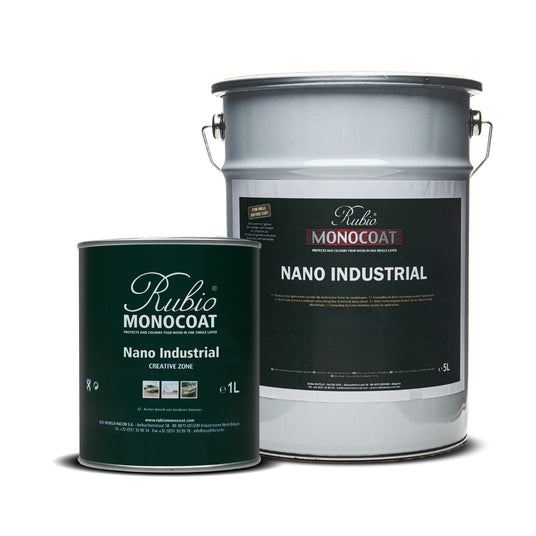 Rubio Monocoat Nano Industrial finish line stain products