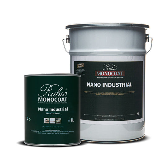 Rubio Monocoat Nano Industrial finish line stain products