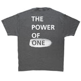 Grey Power of One t-shirt back