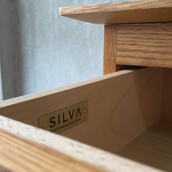 Silva bedroom furniture finished with Rubio Monocoat Oil Plus 2C.
