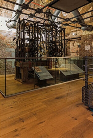 Inside the Le Beffroi de Mons.