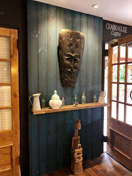 Unique cafe in the UK features wood finished with Rubio Monocoat.