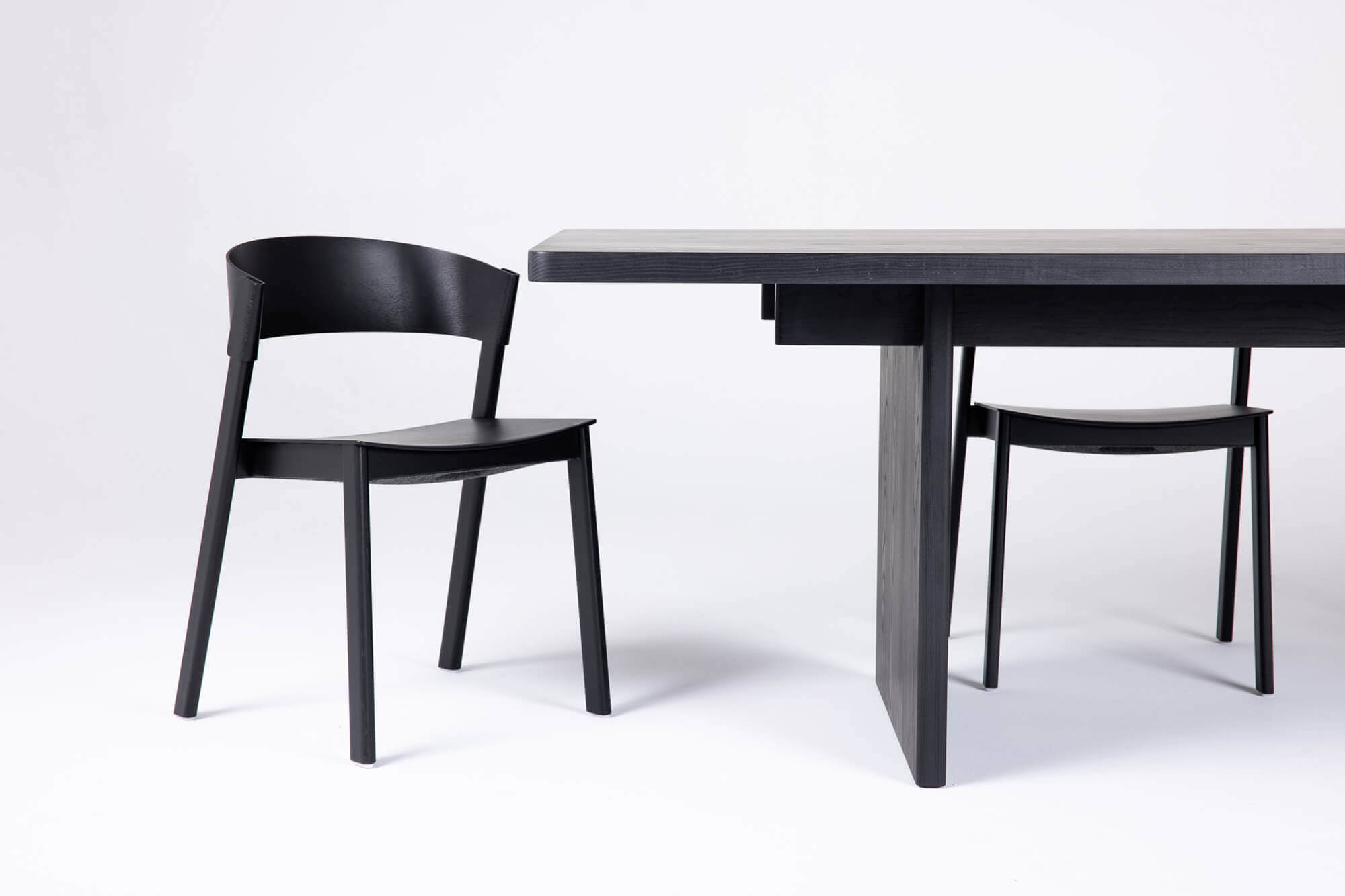 Black Stained Ash Dining Table – Rubio Monocoat USA