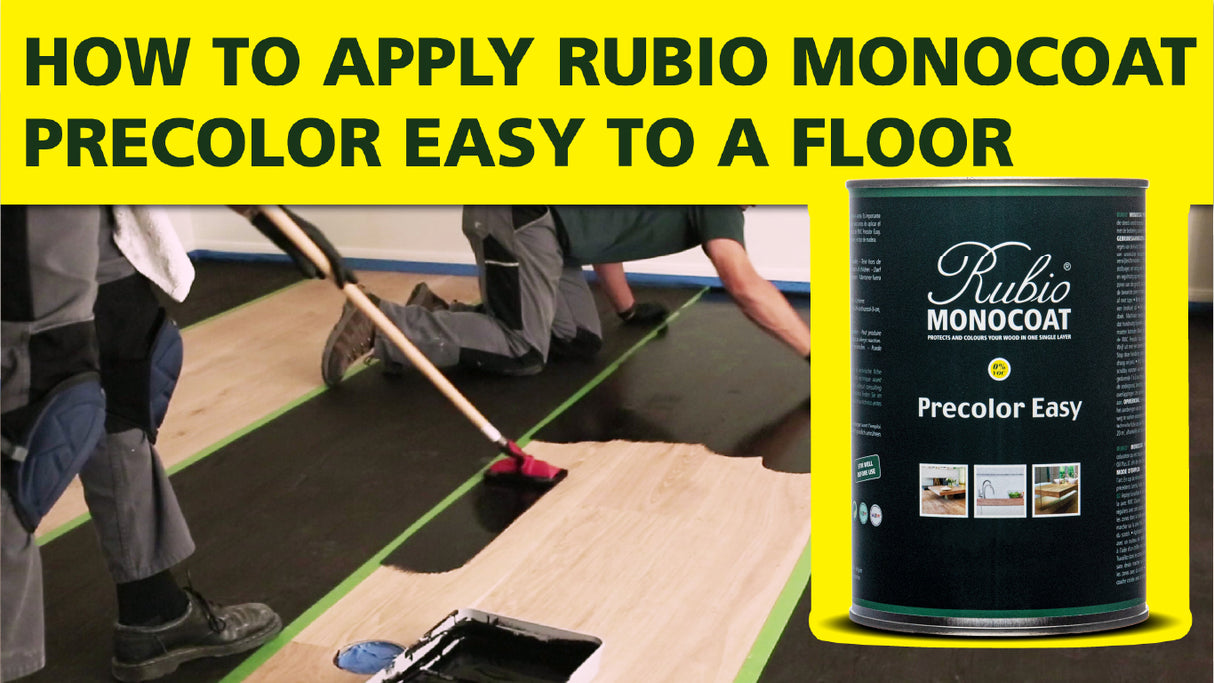 How to apply Rubio Monocoat Precolor Easy to a floor