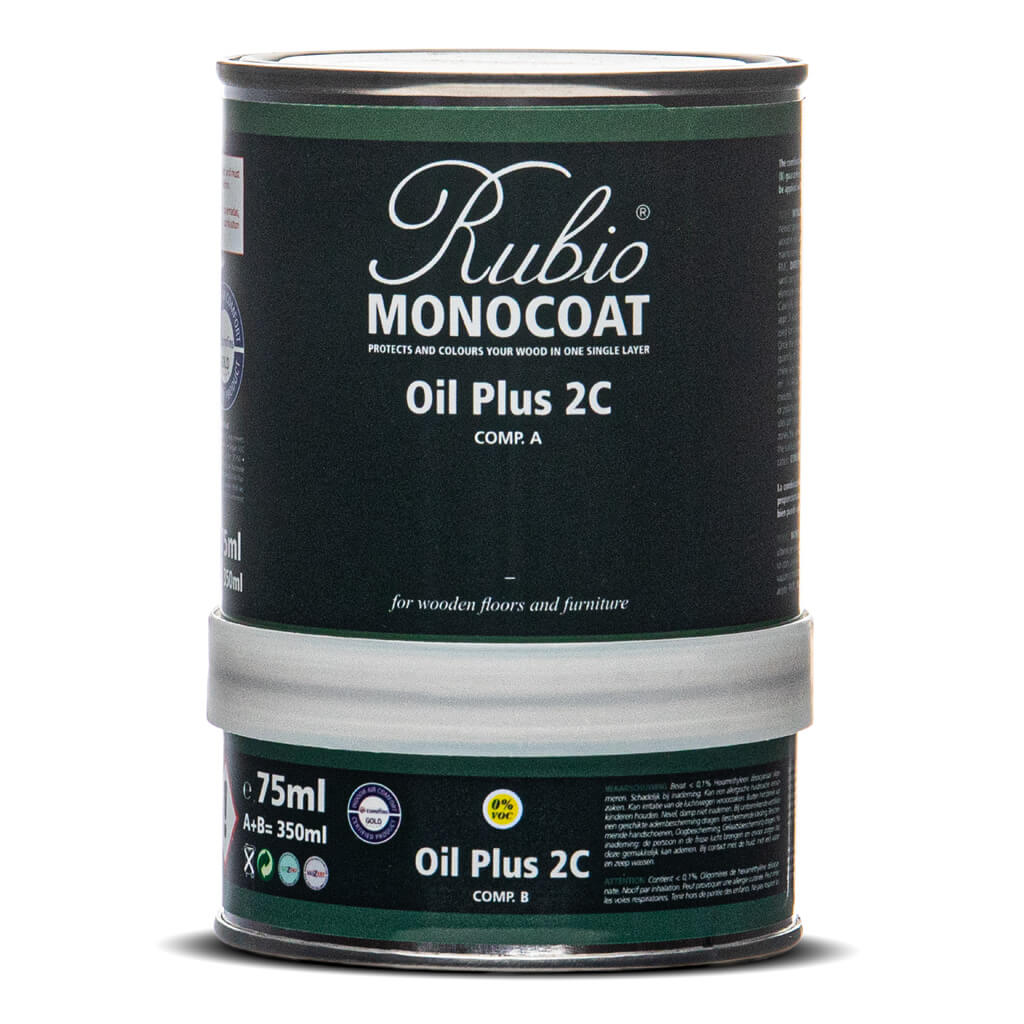Rubio Monocoat Oil Plus SMOKED OAK Part A - Rubio Monocoat Interior  Protection