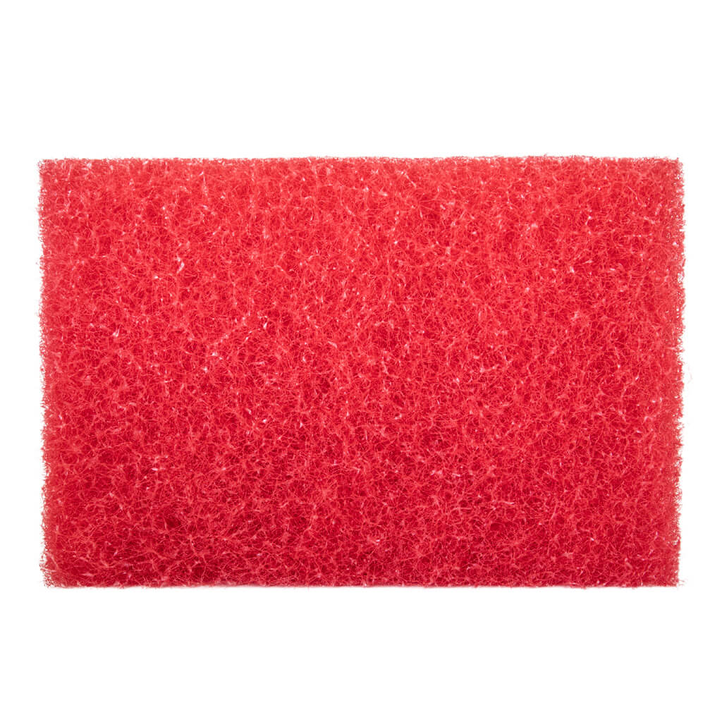 Red finish applicator pad 4x6